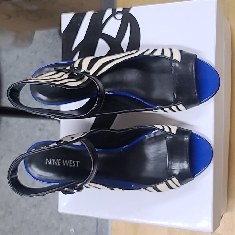 Zebra print heels - Picture 5 of 6